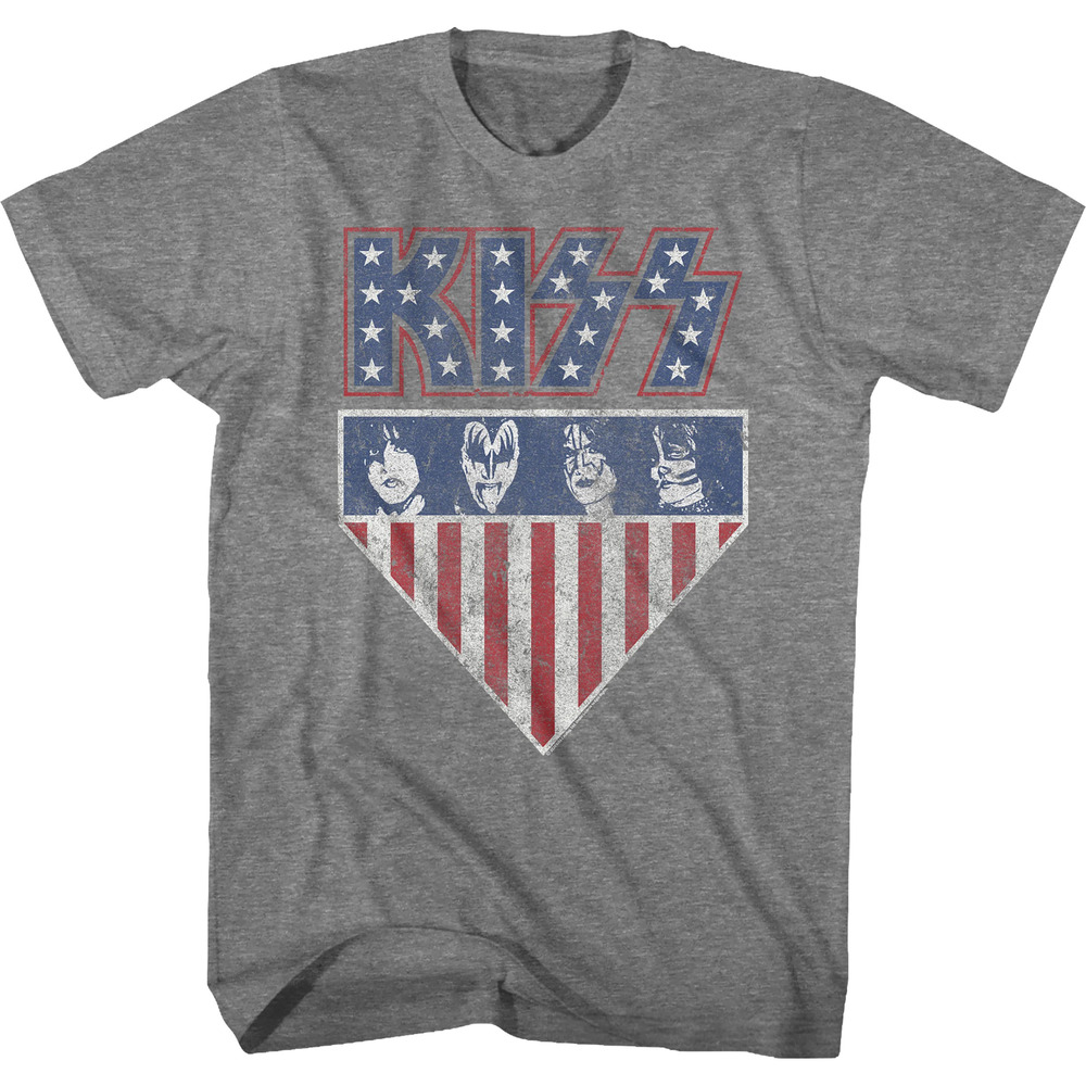 Stars And Stripes Kiss Tshirt